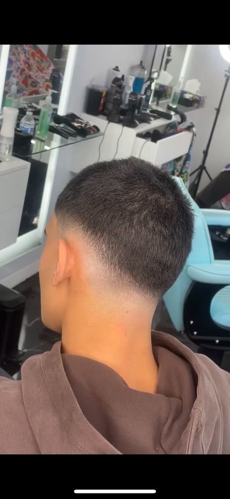 Buzz cut taper