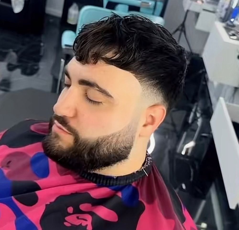 Fade with beard